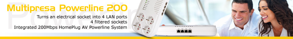 Multi-Outlet Powerline 200 Surge Protector