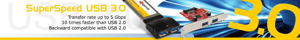 Express card and PCI Express Card USB 3.0