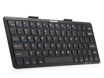 Hamlet Smart Bluetooth Keyboard tastiera senza fili con supporto per tablet  pc e smartphone - XPADKK100BTMS 