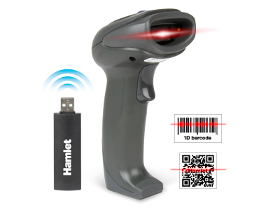 hamlet website  HBCS2D100W - Bluetooth Industrial Barcode Scanner 2D for  QR Codes and Linear Barcodes